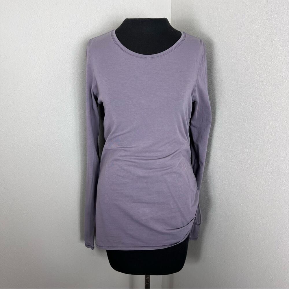 Lululemon Cinch It Long Sleeve Tee in Dusky Lavender